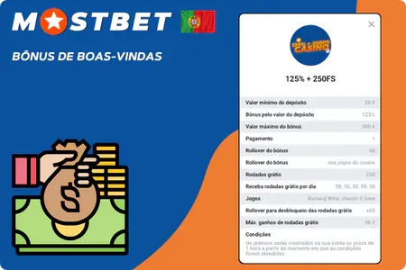 Bônus de Boas-Vindas Mostbet 