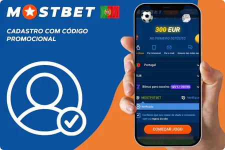 Cadastro com Mostbet Código Promocional