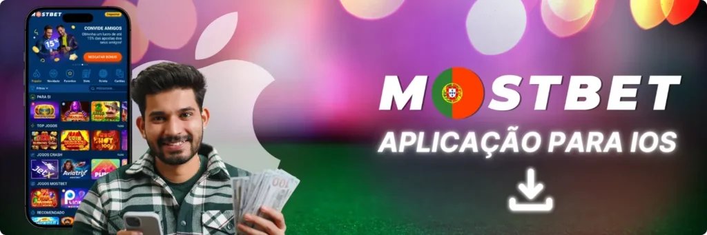 Aplicação Mostbet para iOS